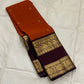 Rust Orange Mayil – Pure Korvai Kanchipuram Silk Saree
Grand jamuni Zari border rettapet &  pallu with rich traditional zari weaving
Silk Mark Certified, ships in 2 weeks blouse stitching available