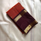 Gilded Rust Kattam – Pure Silk Kanchipuram Saree

Rust-orange kattam (checks) body with petite zari buttas ✨
Deep brown  korvai border with intricate gold zari design 🌸
Grand zari-rich pallu 💛
Silk Mark Certified ✅ | ships in two weeks