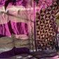 Purple Semi-Georgette Banarasi Saree 💜
Gold Zari Floral Jaal & Striped Weave ✨
Broad Contrast Border with Rich Detailing 💫
Lightweight, Festive & Elegant Draping 🌸
Silk Mark Certified | Ships in 2 Weeks | Free USA Shipping ✅