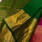 Divya Pushpam — Pure Silk Kanchipuram Saree
Rani-pink body with gold floral buttas & kattam weave ✨
Grand zari borders with lotus vines & medallions 💫
Rich brocade pallu with temple roundels & green selvedge 🌿
Silk Mark Certified ✅ • Free USA Shipping