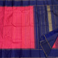 Peony Indigo Kattam — Pure Silk Kanchipuram Saree
Peony-Pink & Kesari Micro Checks with Deep Indigo Korvai Border ✨
Silk Mark Certified • Free USA Shipping • ships in two weeks ✅