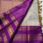 Orchid Vairaoosi ✨ – Pure Kanchipuram Silk Saree with Unique Mupettu Border


Regal Purple Vairaoosi Body with Fine Zari Pinstripes

Silver-Grey Rettapet Contrast with Unique Orchid Purple Mupettu Border