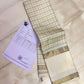 Swarna Kattam — Pure Silk Kanchipuram Saree
Ivory–gold body with zari kattam checks & rich pallu ✨
Silk Mark Certified • Ships in Two Weeks • Free Shipping within USA