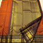 Kokilam — Rust Orange Pure Silk Kanchipuram Saree
Korvai contrast border in deep coffee brown with peacock medallions & gold brocade pallu
Silk Mark Certified ✅ • Free Shipping within USA 🇺🇸 • Ships in Two Weeks ✨
