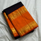 Auberge Kesar Glow Butta — Pure Kanchipuram Silk Saree
Aubergine Body with Gold Zari Buttas & Kesar-Orange Border
Silk Mark Certified • Free Shipping within USA • Ships in Two Weeks