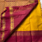 Swarna Manjal vairaoosi 
Pure Silk Kanchipuram Saree – Radiant Mustard Yellow Body with Maroon Border & Grand Brocade Pallu
Silk Mark Certified ✅
Fall & Pico Done ✅ | Blouse Stitching Available ($30) ✅
Free Shipping within the USA ✅ | Ships in Two Weeks ✅