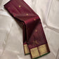 Kili Brown Maroon ✨
Vairaoosi Pure Silk Kanchipuram Saree
With Gold Kili (Parrot) Motifs
Vanki Neli Border with Arai Maadam & Rudhraksham Pet
Opulent Grid Zari Pallu & Matching Blouse