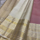 🌸 

Sveta Pushpam – Rose Pink & Ivory Korvai Kanchipuram

 Pure Silk • Gold Mankolam Buttas • Ivory–Gold Korvai Border & Grand Pallu

Silk Mark Certified ✅ • Fall & Pico Done ✅

Blouse Stitching Available ($30) ✅ • Free Shipping within USA ✅ 2 weeks