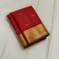 Sringaram Red Vairaoosi – Pure Kanchipuram Silk Saree
Red body with zari coin & floral buttas;
Broad gold border with vairaoosi l & peacock panel; Zari pallu
Silk Mark Certified | Blouse Piece Included | Fall & Pico Done
…read description