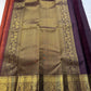 Rust Orange Supreme – Korvai Kanchipuram Pure Silk Saree
Shot rust-orange body with gold chakram & mankolam buttas all over
Deep purple korvai border with annam & chakram zari medallions
Rich vadamalli zari-brocade pallu | Contrast blouse | Fall & Pico Do