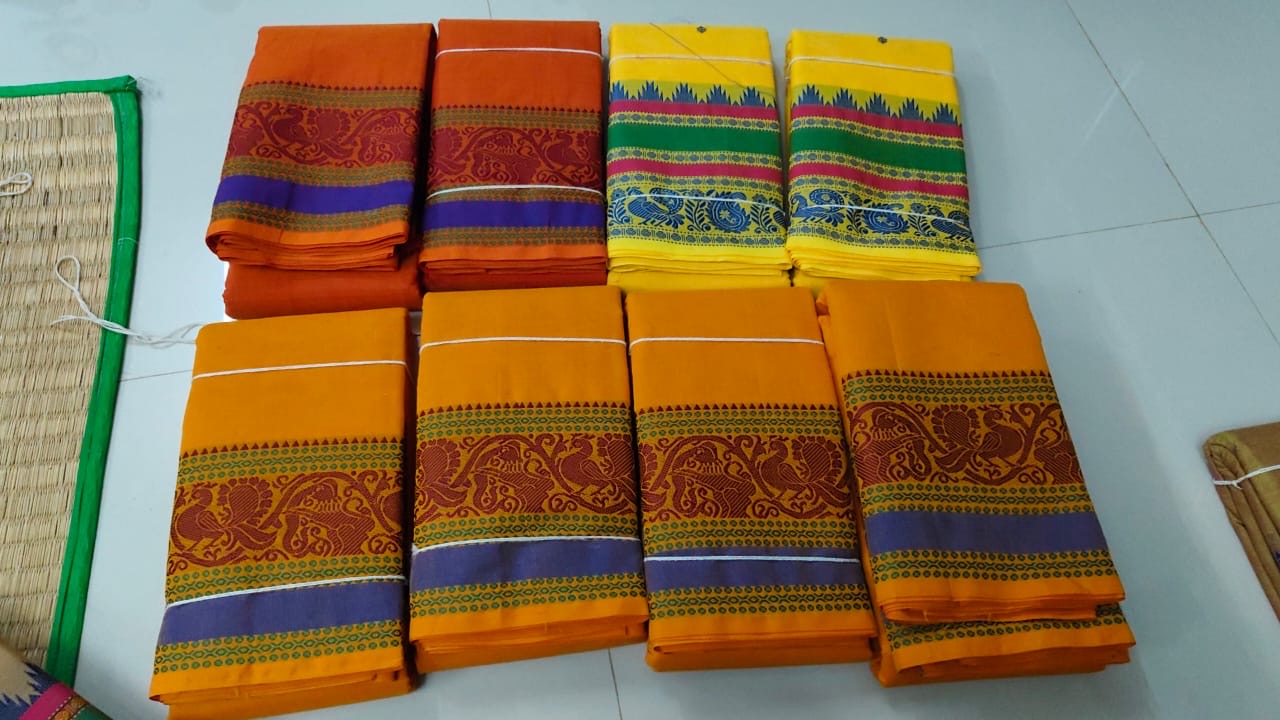 Fresh Off the Loom – Kanchi Cotton Thread Work Sarees
Soft • Lightweight •
$65 • Free Shipping within USA 2 weeks