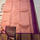 Apricot Yazhi — Pure Silk Kanchipuram Saree
Soft apricot-peach body with royal-purple korvai border featuring antique-gold Yazhi & Mayil motifs and temple edges.
Silk Mark Certified • Blouse Stitching ($30) • Free USA Shipping • Ships in 2 Weeks