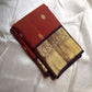 🦚 Rust Orange Gandaberunda — Coffee Brown Korvai Kanchipuram

Pure Silk | Gandaberunda (Double-Headed Eagle) Zari Border

Rust Orange Body with Chakram & Mango Buttas ✨

Coffee Brown Brocade Pallu with Diamond Jaal 💛

Silk Mark Certified | Free Sh..