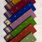 Dusty Mauve Handwoven Pure Silk Kanchipuram Butta Saree with Royal Blue Border – view 3