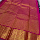 💜 

Vadamalli Deep – Royal Blue & Rani Pink Kanchipuram

✨ Pure Silk | Silk Mark Certified | Handloom Kanjivaram ✨

🐘🦚 elephant –Mayil Zari Border | Temple Motifs

🌸 Scattered Gold Buttas on Vadamalli Blue Body

🚚 Ships in 2 Weeks , Free shipping