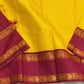 Arakku Kanakam — Pure Silk Kanchipuram Saree
Basanti yellow body with fine varisai pinstripes and rich arakku korvai borders adorned with gold shankh motifs ✨
Silk Mark Certified • Free USA Shipping • Ships in Two Weeks ✅