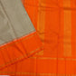 Rust Kattam Korvai – Pure Silk Kanchipuram Saree
Olive–Ivory Micro-Checks Body with Korvai Join
Rust Orange Border
Rust Orange Pallu pillayar Reku
Comes with Matching Rust Orange Blouse Piece with Zari Border silk mark certified - ships in 2 weeks