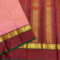 Arakku Rose — Pure Silk Kanchipuram Saree
Dusty-Rose Kattam Body • Arakku-Maroon Korvai Border • Antique-Gold Yali Zari • Grand Maroon Pallu
Matching Arakku Blouse • Silk Mark Certified • Free USA Shipping • ships in two weeks