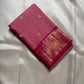 Rose Radiance ✨ – Pure Kanchipuram Silk Saree in Pink

Korvai Raspberry-Pink Border with Floral & Medallion Zari Panels; Magenta Selvedge
Body in Rose Pink with Gold Buttas
Rich Magenta Zari Brocade Pallu with
Silk Mark Certification