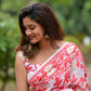 Jamdhani muslin silk saree and blouse set