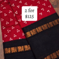 Authentic Madurai Sungudi Cotton Saree with Wax-Resist Pattern and Self Rettapet Border