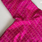 Banarasi silk blouse in Rani pink