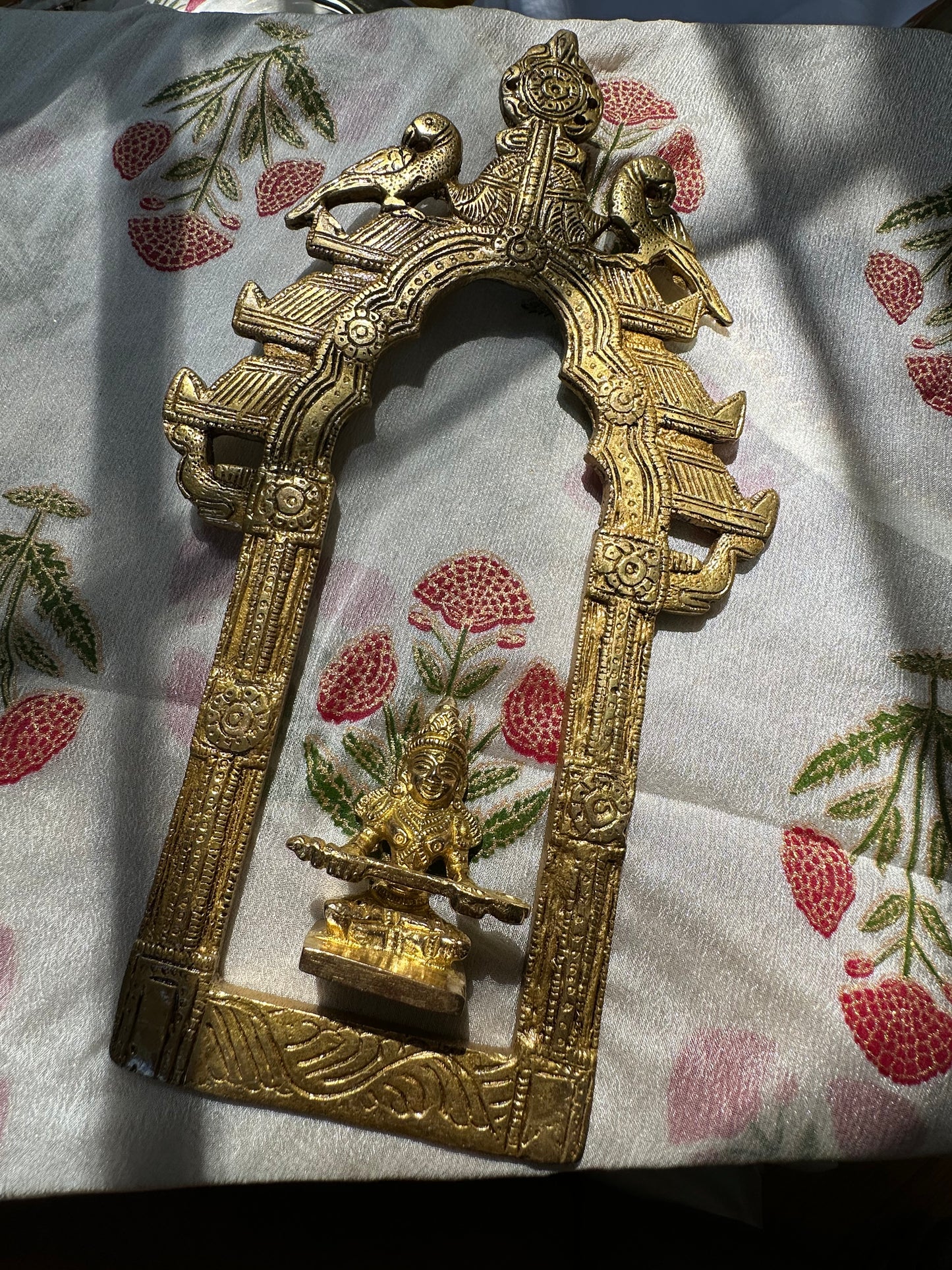 Solid Brass Annapoorani statue -2"