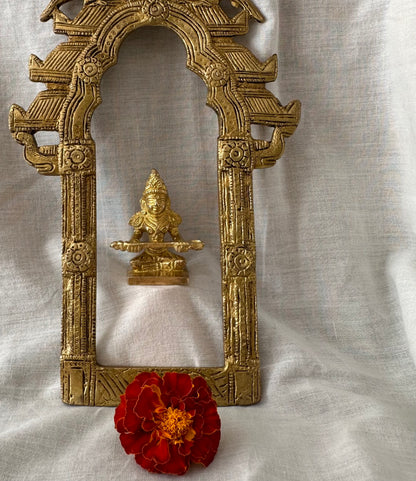 Solid Brass Annapoorani statue -2"