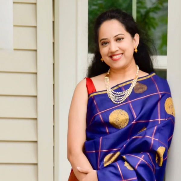 Idam Living saree shared by a client on Instagram