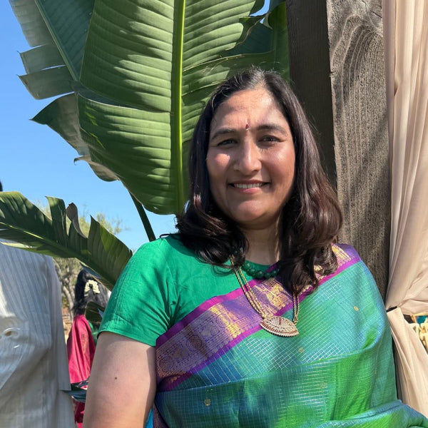 Idam Living saree shared by a client on Instagram