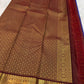 Arakku Kanchipuram Pettu with framed Floral Chakram zari medallions