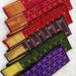 Thick Varisaipet gold zari border on arakku red Kanjeevaram saree