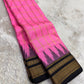 Pure silk handwoven Arani saree with traditional checkered weave