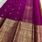 Traditional Kanchipuram saree in olive moss green with temple-inspired Yazhi motif zari border
