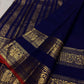 Bird vine gold zari kanchipuram border – Idam Living Pure Silk Kanchipuram saree