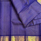 Zari Kattam checked structure on Neelam Pure Silk Kanjivaram