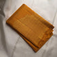 Bridal golden turmeric handwoven pure silk Kancheepuram saree — Idam Living