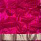 Handwoven pink Pattu Silk Chanderi