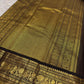 Handwoven Pure Silk Kanchipuram saree with Lightweight Kanchipuram construction and warm gold zari detailing.