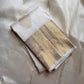 Ivory Pearl Handwoven Pure Silk Kanchipuram Butta Saree with Gold Border – view 1