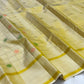 Solid gold pallu detail