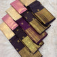 Cream KanchiPattu tissue Butta saree