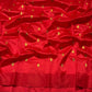 Red Pattu Silk Chanderi saree from Idam Living
