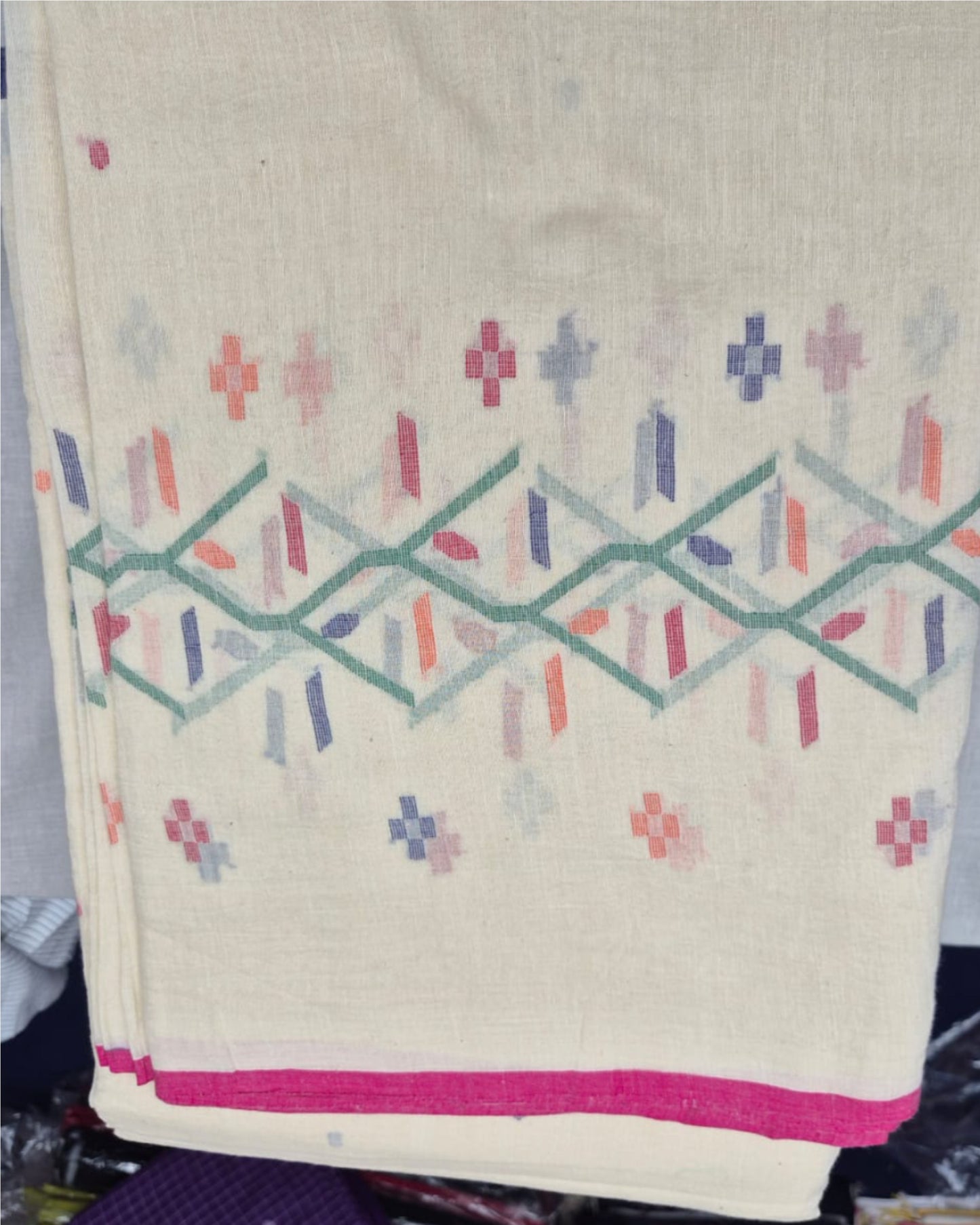 Custom Jamdhani Blouse | Handwoven Fabric  Saree Blouse | Made to Measure