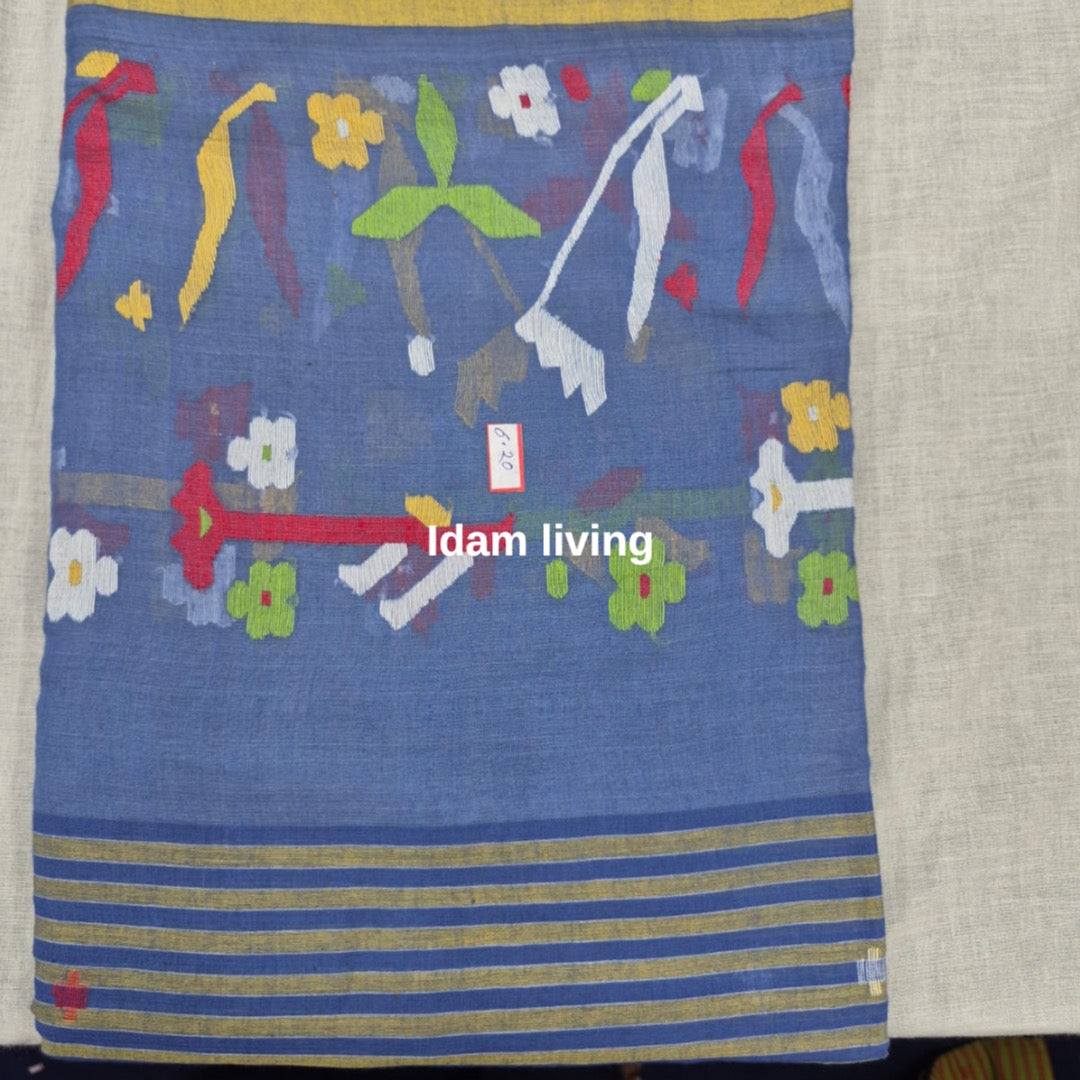 Custom Jamdhani Blouse | Handwoven Fabric  Saree Blouse | Made to Measure