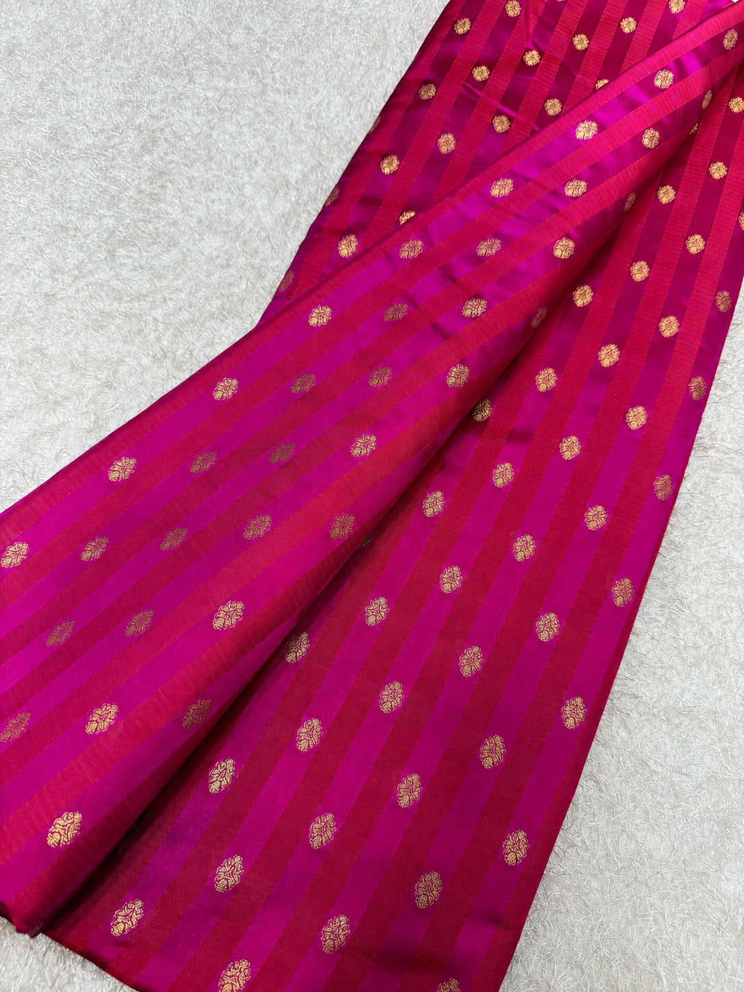 Custom stitched pure silk Banarasi blouse — free shipping within USA, dispatched from New Jersey | Idam Living
