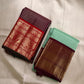 Pure Silk Kanchipuram ZK saree with intricate Yanai motif border