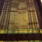 Handwoven Coffee Brown Pure Silk Kanchipuram.