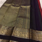 Arakku Red and Deep Maroon Handwoven Pure Silk Kanjeevaram Saree with Mayil Butta and Vanasringaram Silk Thread Border