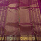 Deep Midnight Black Kanchi Pattu Saree — full drape, pure silk Kanchipuram handwoven — Idam Living